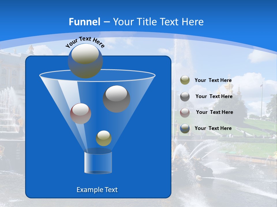 Large Garden Park PowerPoint Template