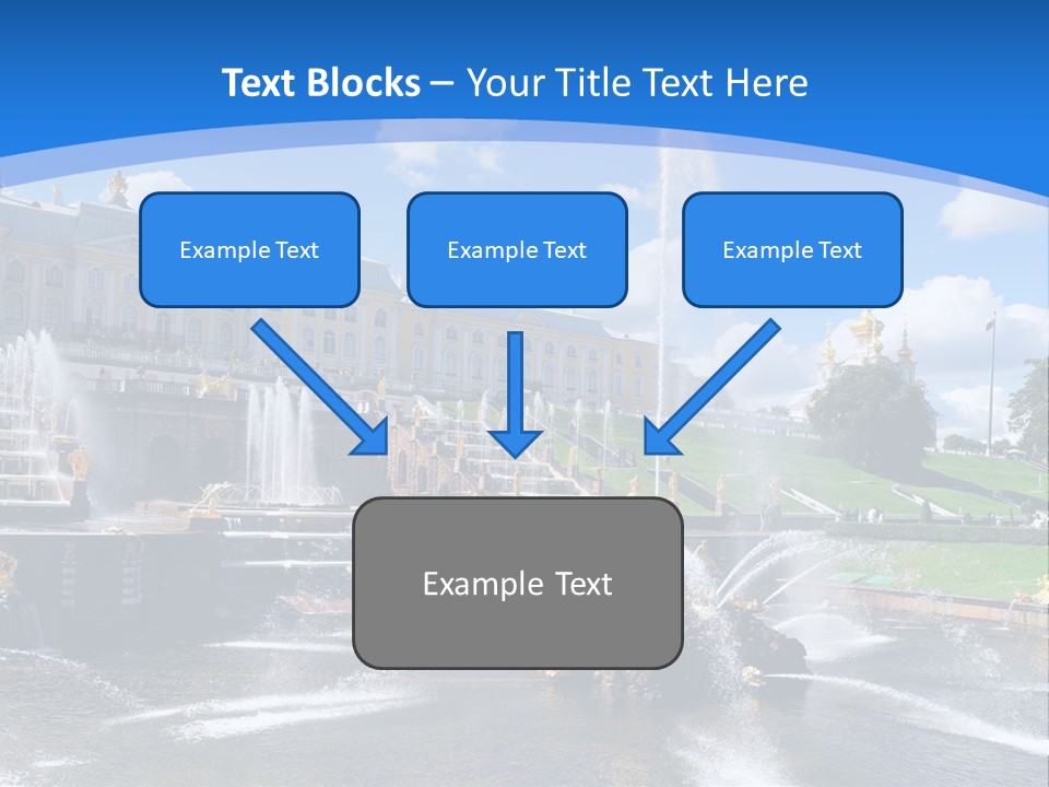 Large Garden Park PowerPoint Template