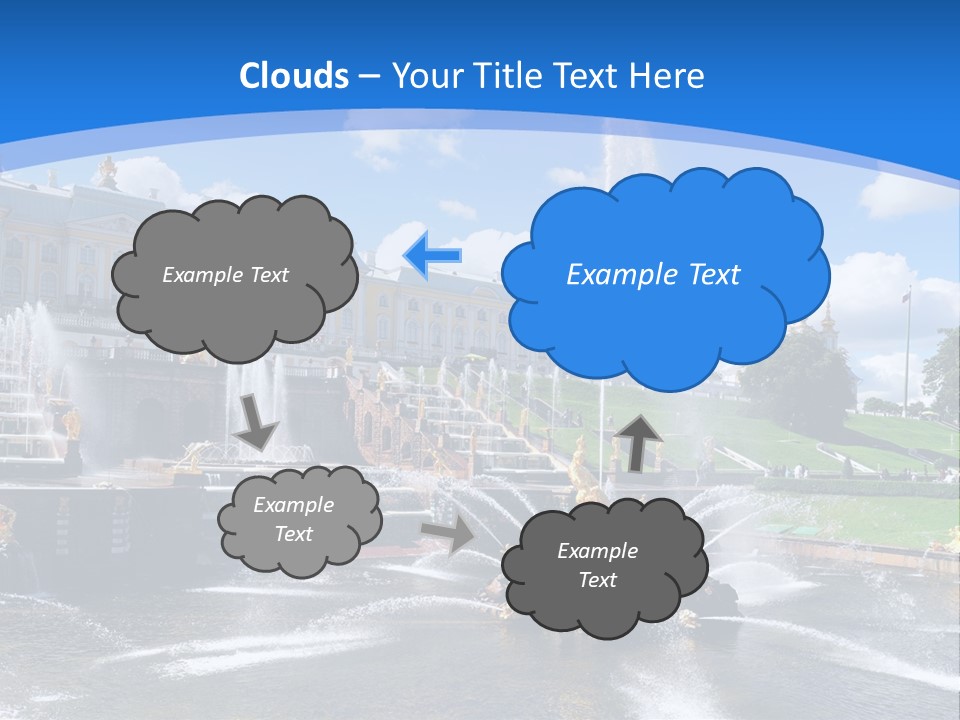 Large Garden Park PowerPoint Template