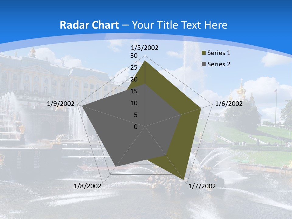 Large Garden Park PowerPoint Template