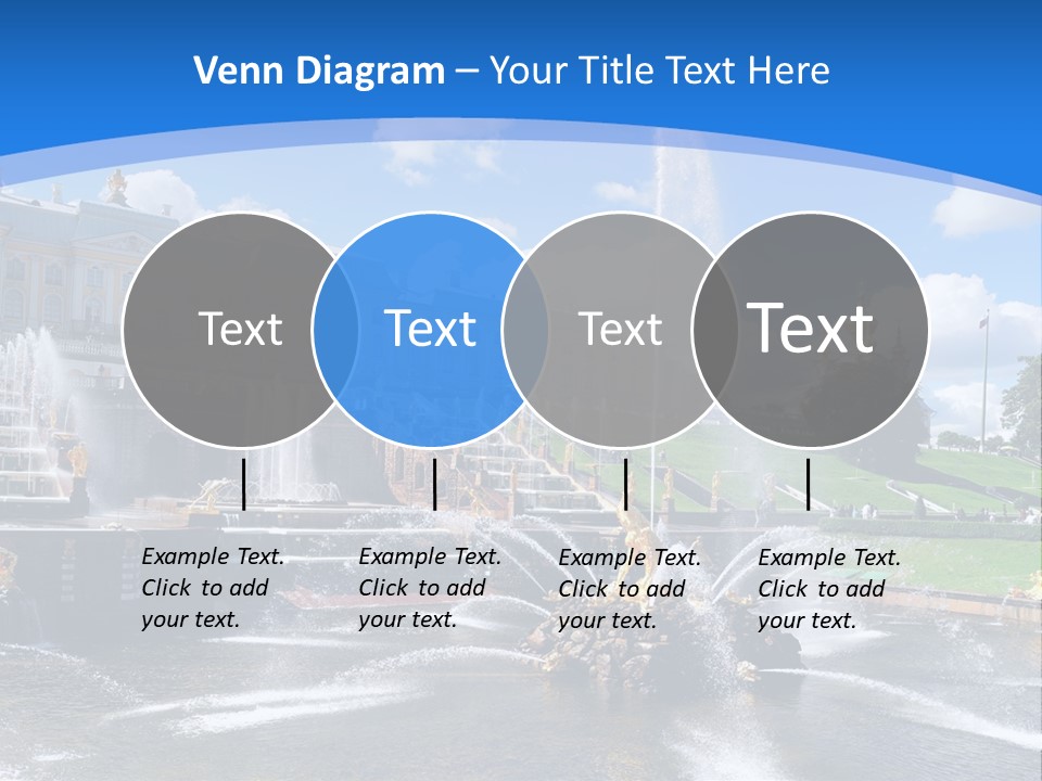 Large Garden Park PowerPoint Template