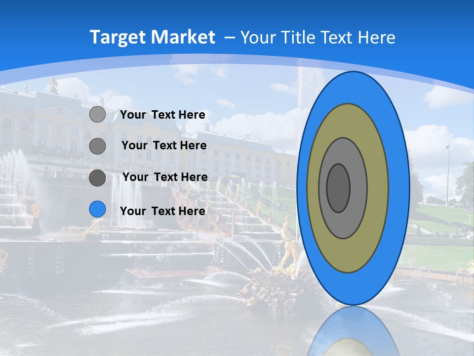 Large Garden Park PowerPoint Template