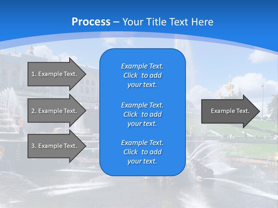 Large Garden Park PowerPoint Template