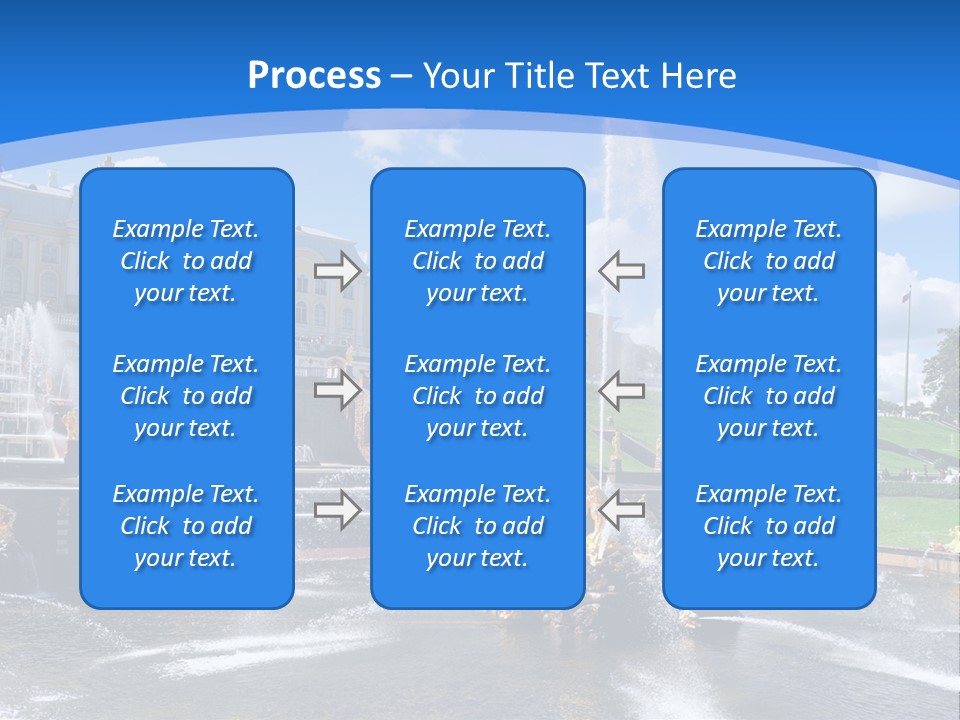 Large Garden Park PowerPoint Template
