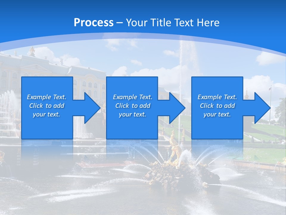 Large Garden Park PowerPoint Template