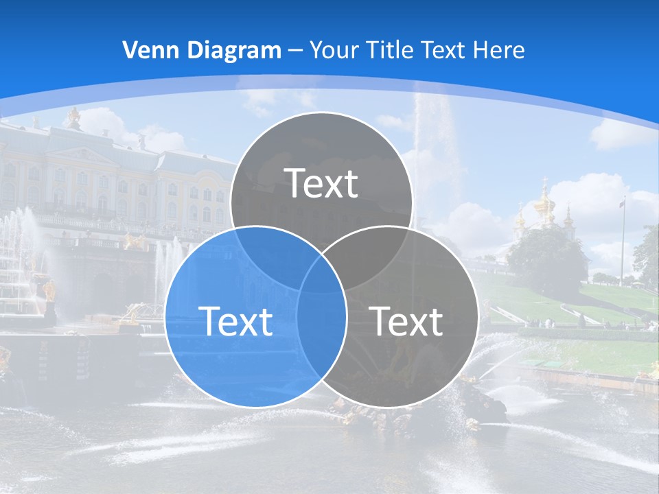 Large Garden Park PowerPoint Template