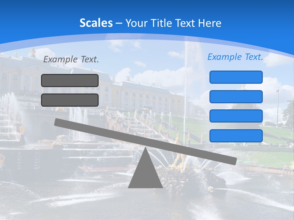 Large Garden Park PowerPoint Template