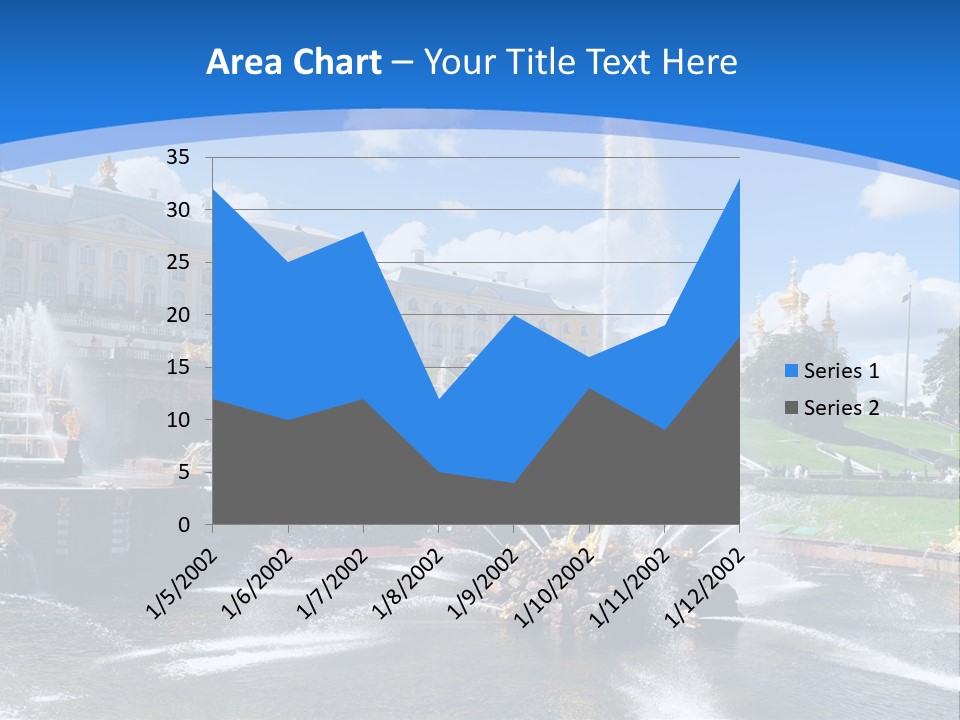Large Garden Park PowerPoint Template