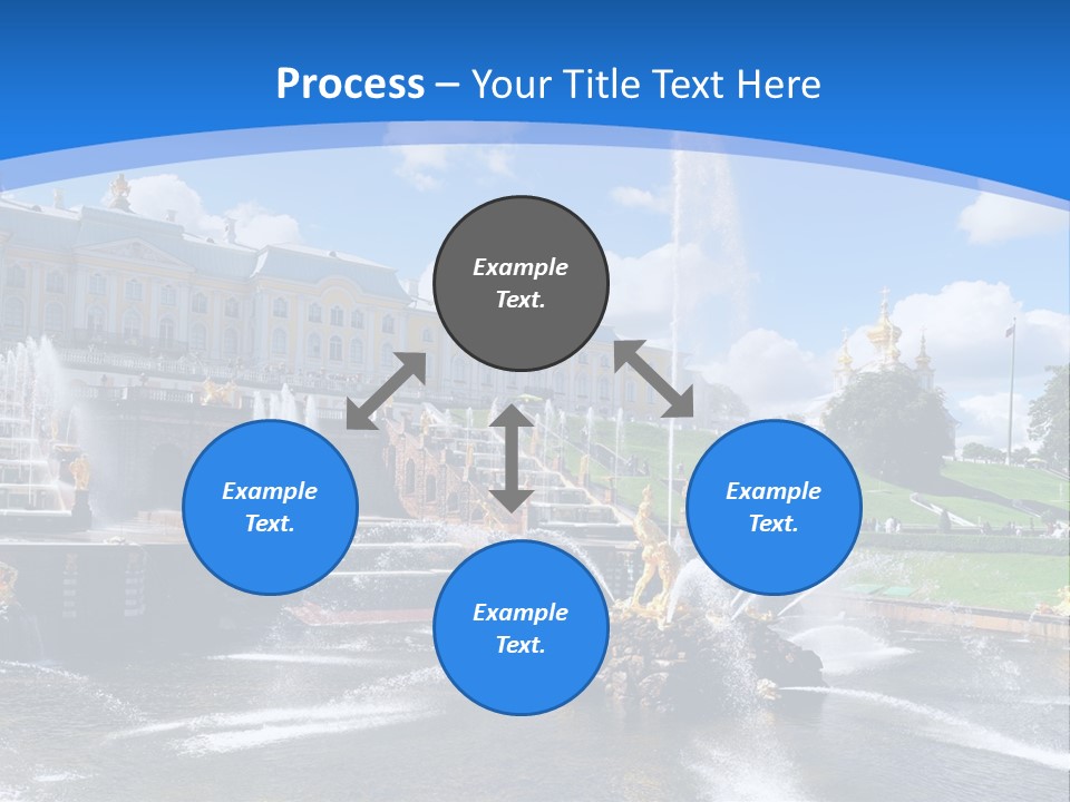 Large Garden Park PowerPoint Template