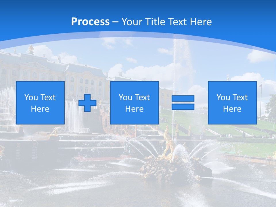 Large Garden Park PowerPoint Template