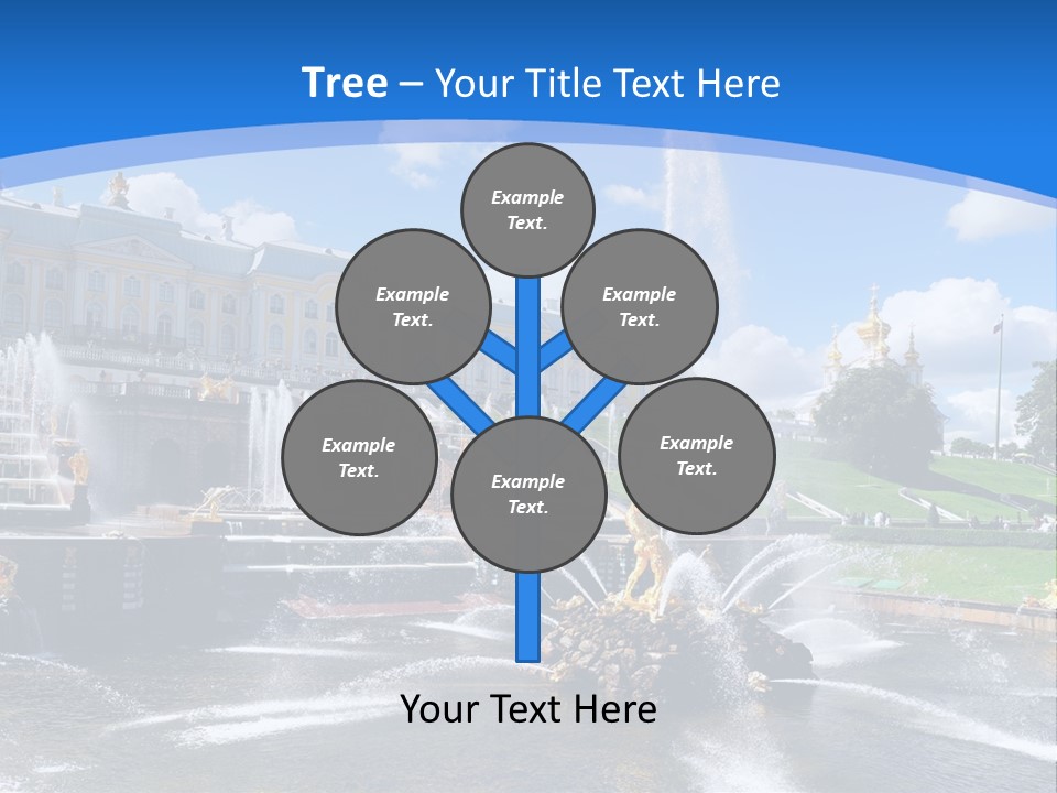 Large Garden Park PowerPoint Template