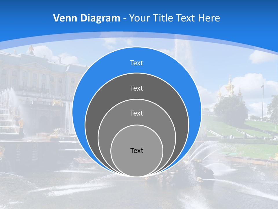 Large Garden Park PowerPoint Template