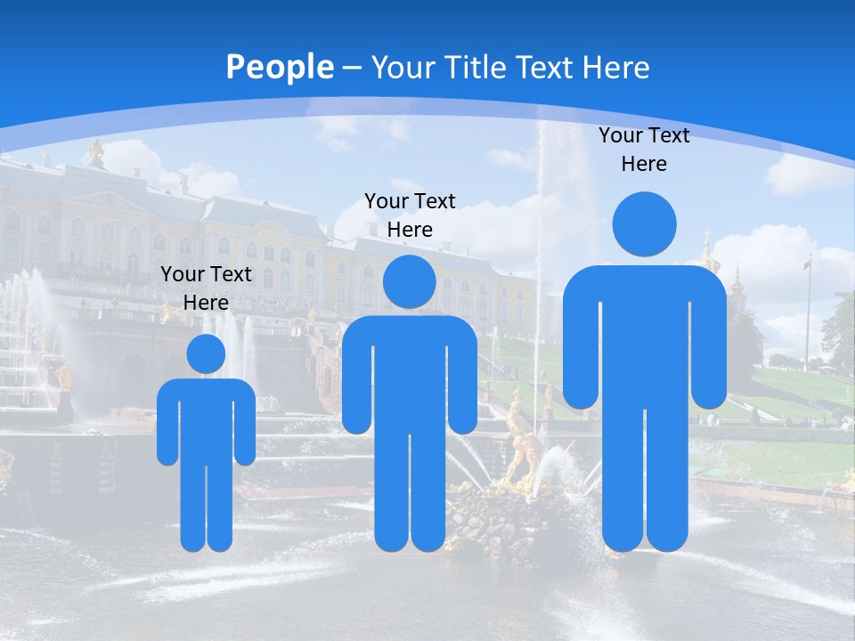 Large Garden Park PowerPoint Template