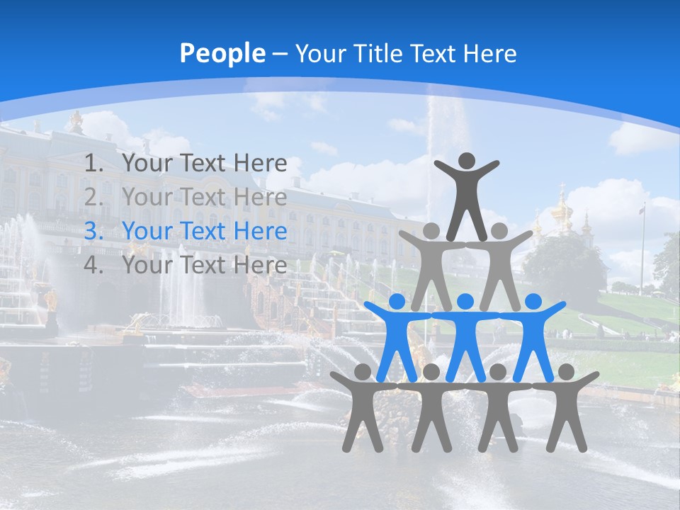 Large Garden Park PowerPoint Template