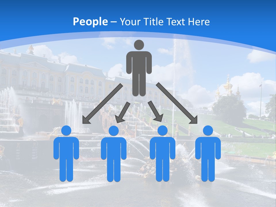 Large Garden Park PowerPoint Template