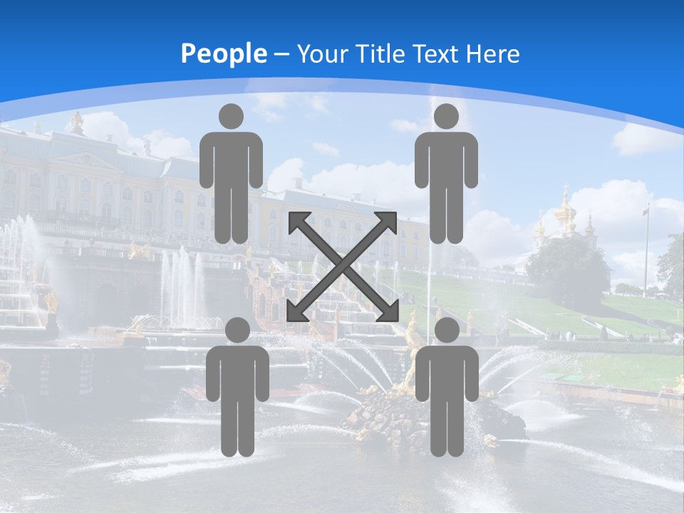 Large Garden Park PowerPoint Template