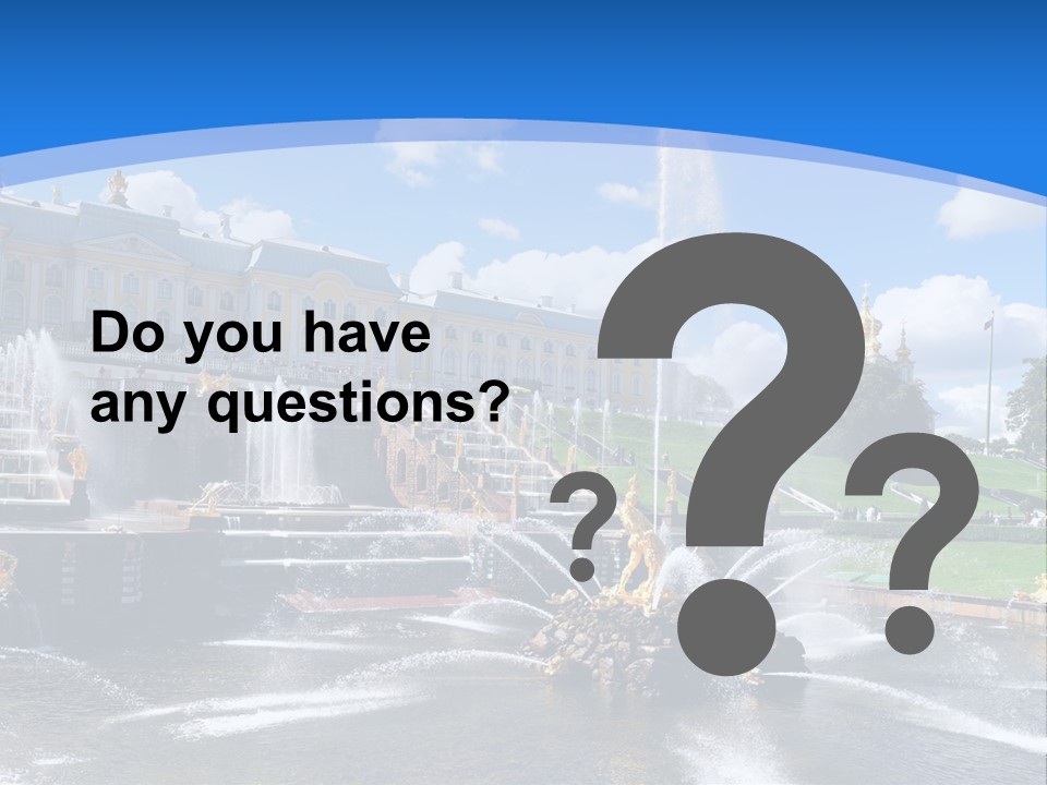 Large Garden Park PowerPoint Template