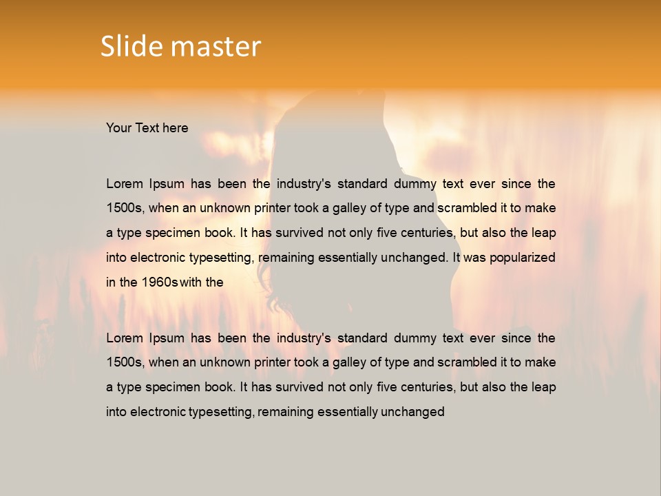 People Chair Together PowerPoint Template