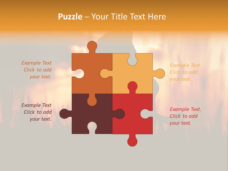 People Chair Together PowerPoint Template