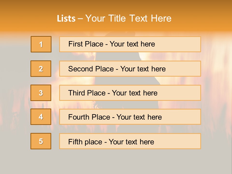 People Chair Together PowerPoint Template