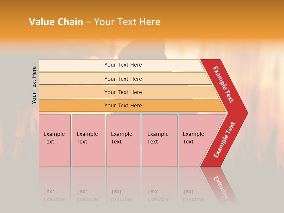 People Chair Together PowerPoint Template