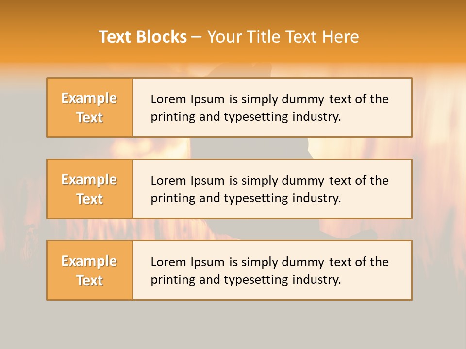 People Chair Together PowerPoint Template