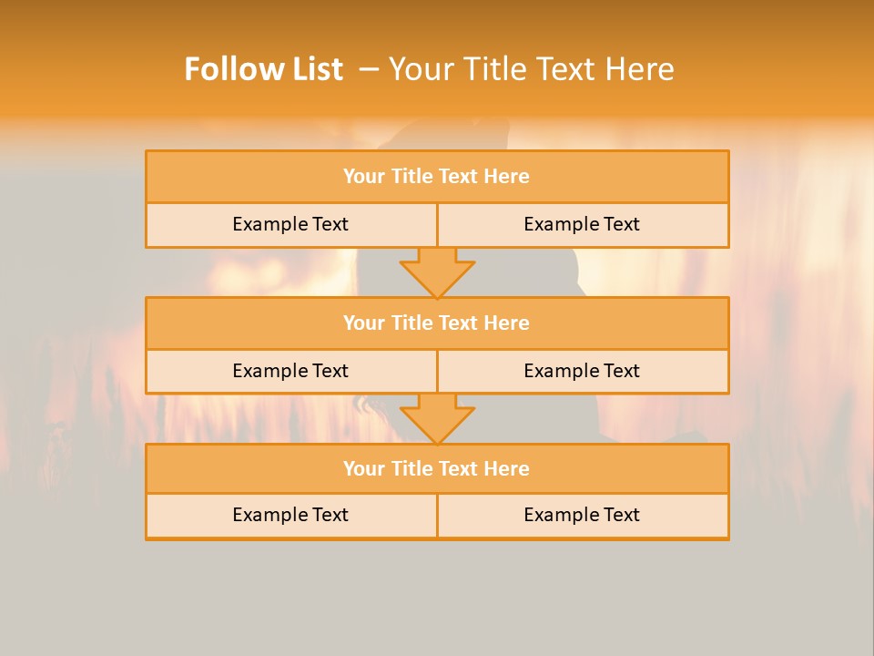 People Chair Together PowerPoint Template