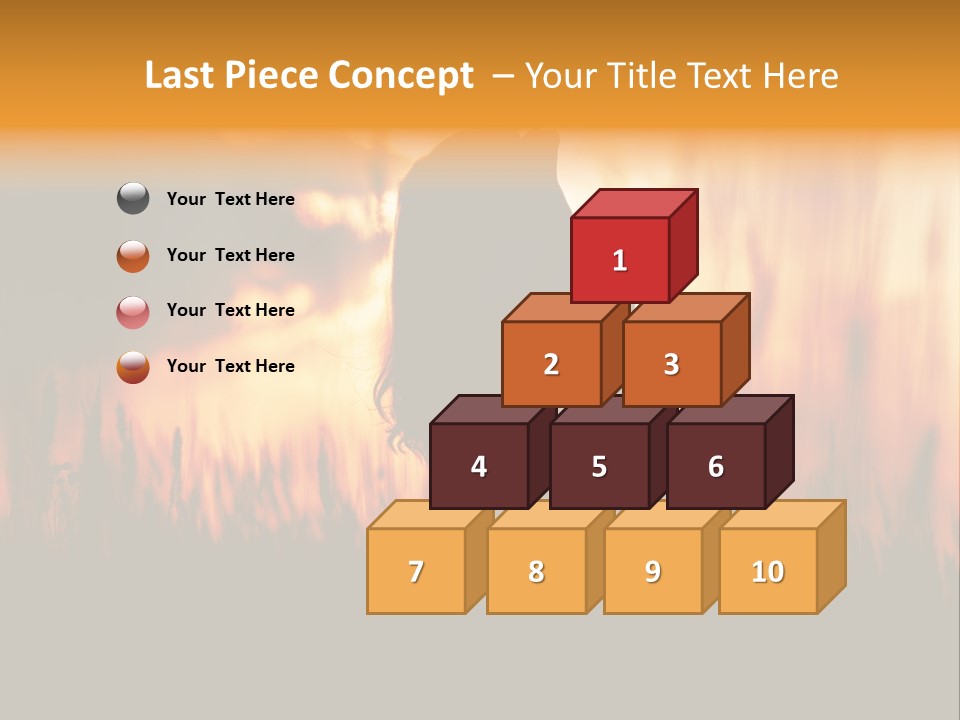 People Chair Together PowerPoint Template