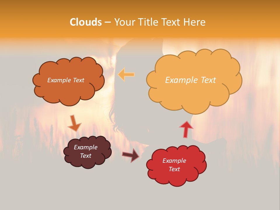 People Chair Together PowerPoint Template