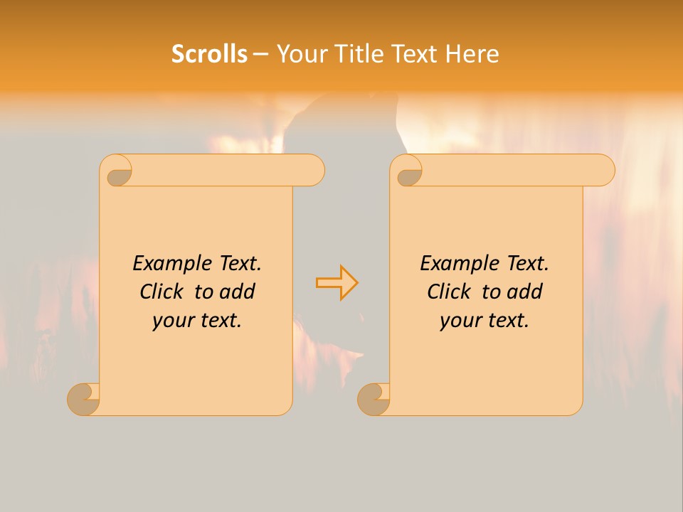 People Chair Together PowerPoint Template