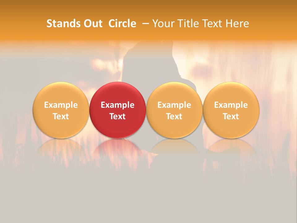 People Chair Together PowerPoint Template