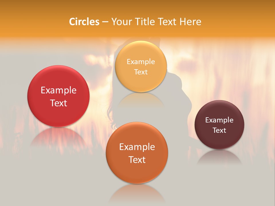 People Chair Together PowerPoint Template