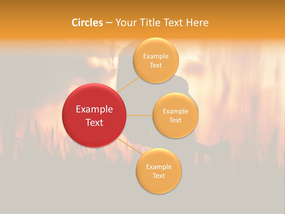 People Chair Together PowerPoint Template