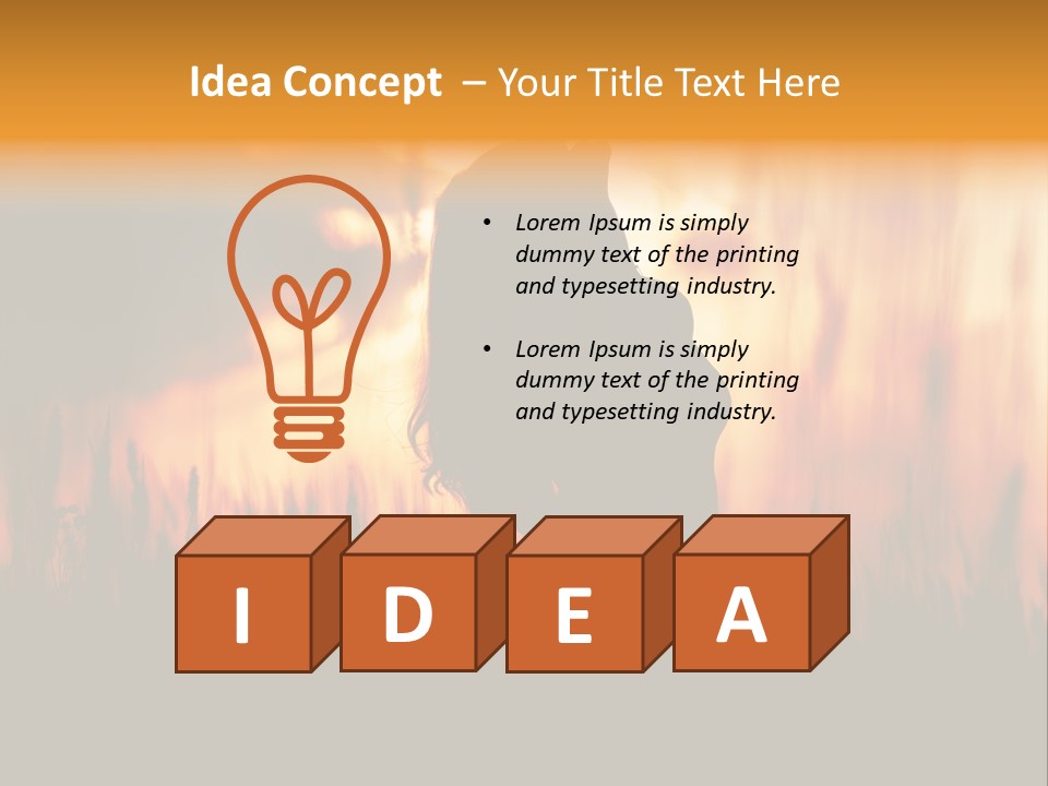 People Chair Together PowerPoint Template