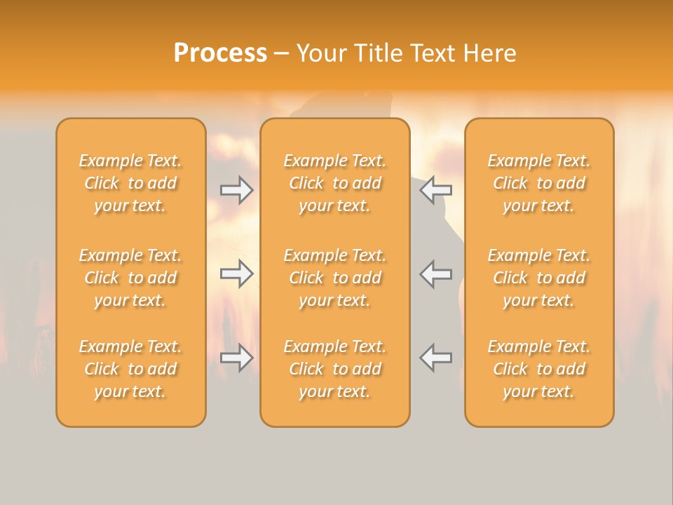 People Chair Together PowerPoint Template