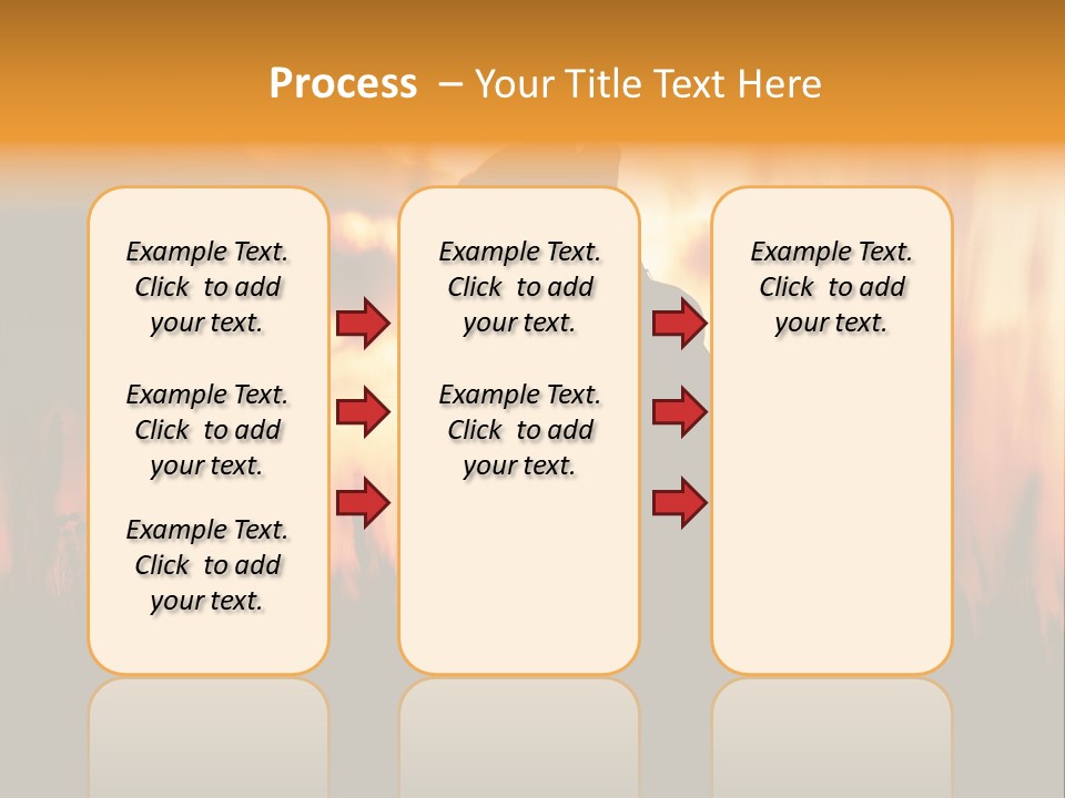 People Chair Together PowerPoint Template
