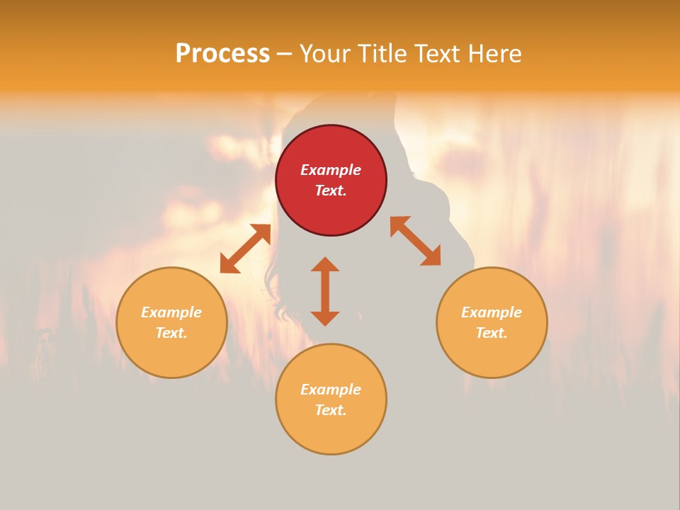 People Chair Together PowerPoint Template