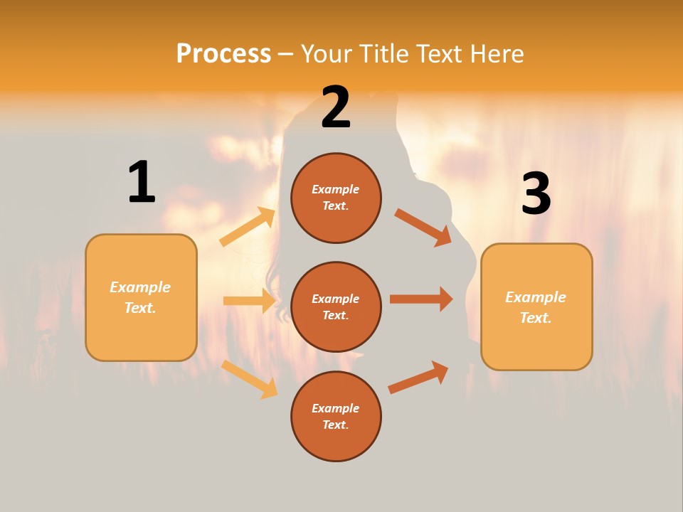 People Chair Together PowerPoint Template