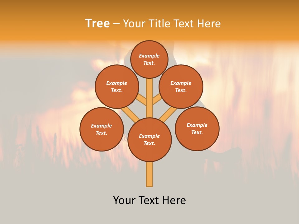 People Chair Together PowerPoint Template