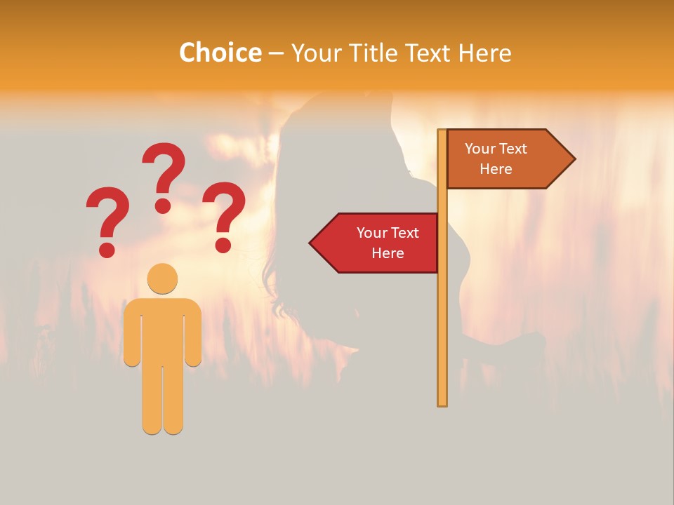 People Chair Together PowerPoint Template