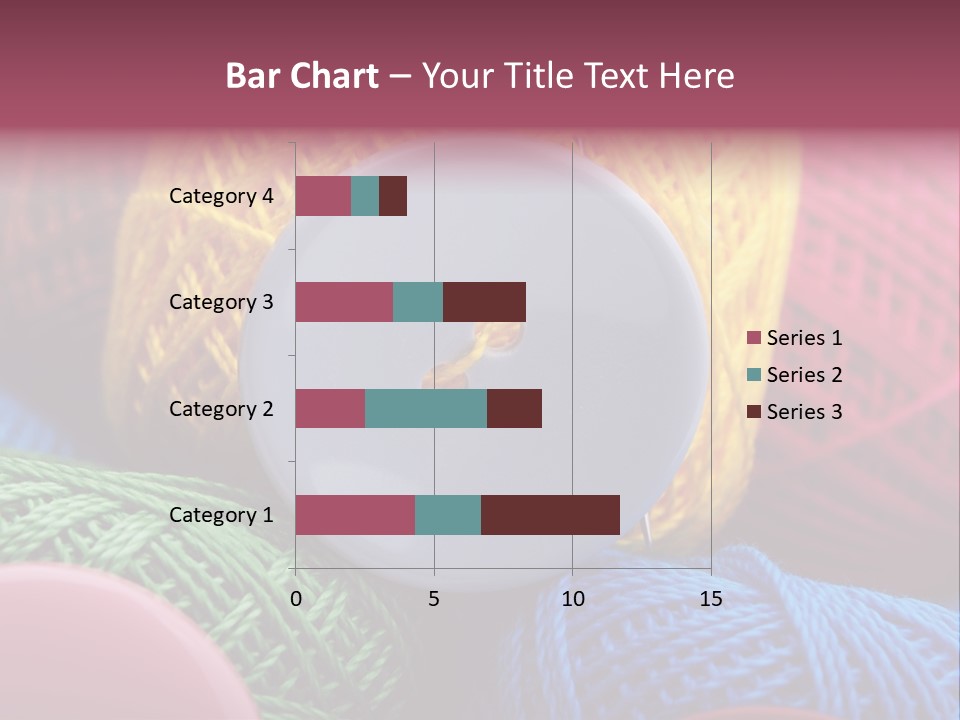 Needle Tangled Hobby PowerPoint Template
