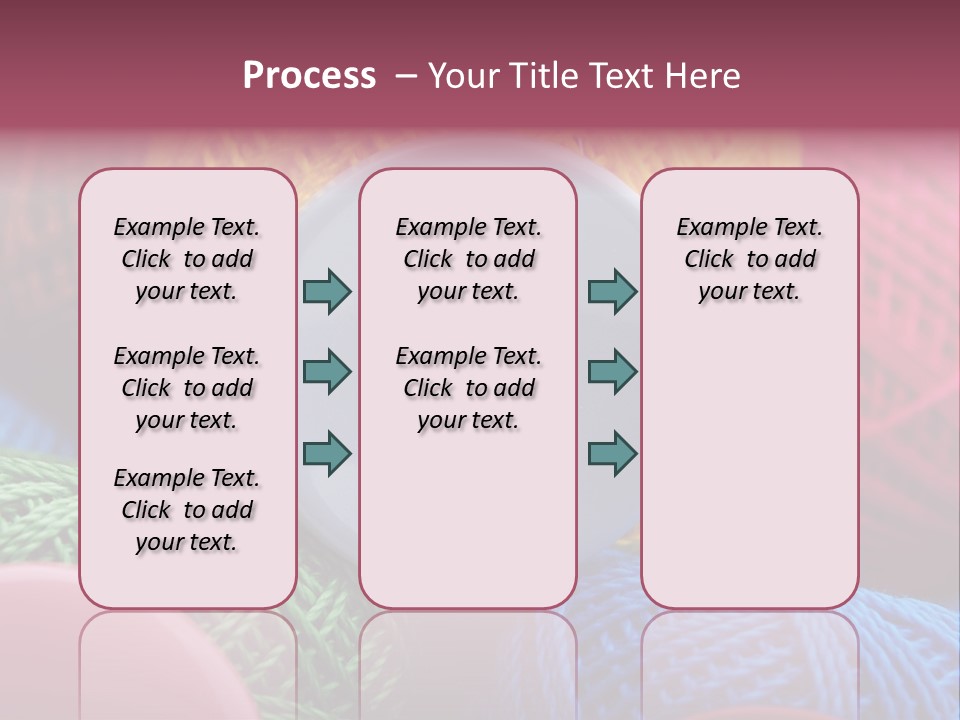 Needle Tangled Hobby PowerPoint Template