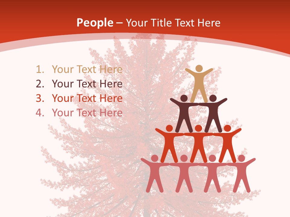 Toon Teamwork Humor PowerPoint Template