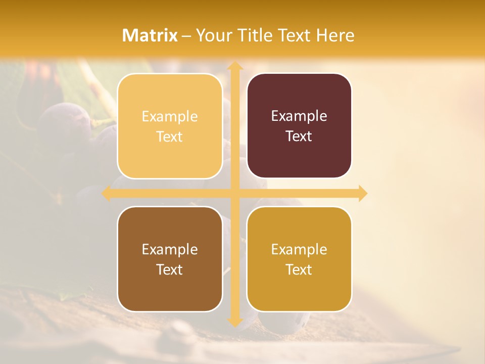 Organic Country Vineyard PowerPoint Template