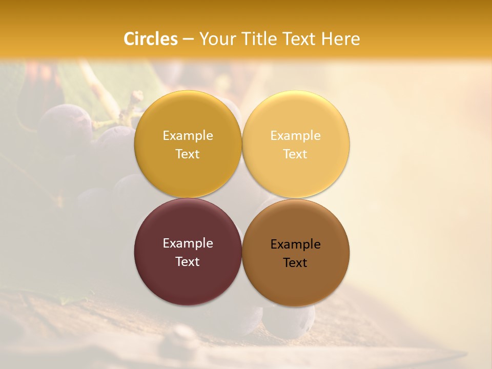 Organic Country Vineyard PowerPoint Template