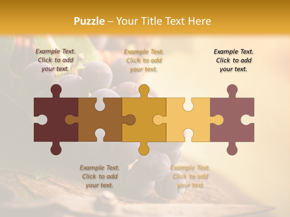 Organic Country Vineyard PowerPoint Template