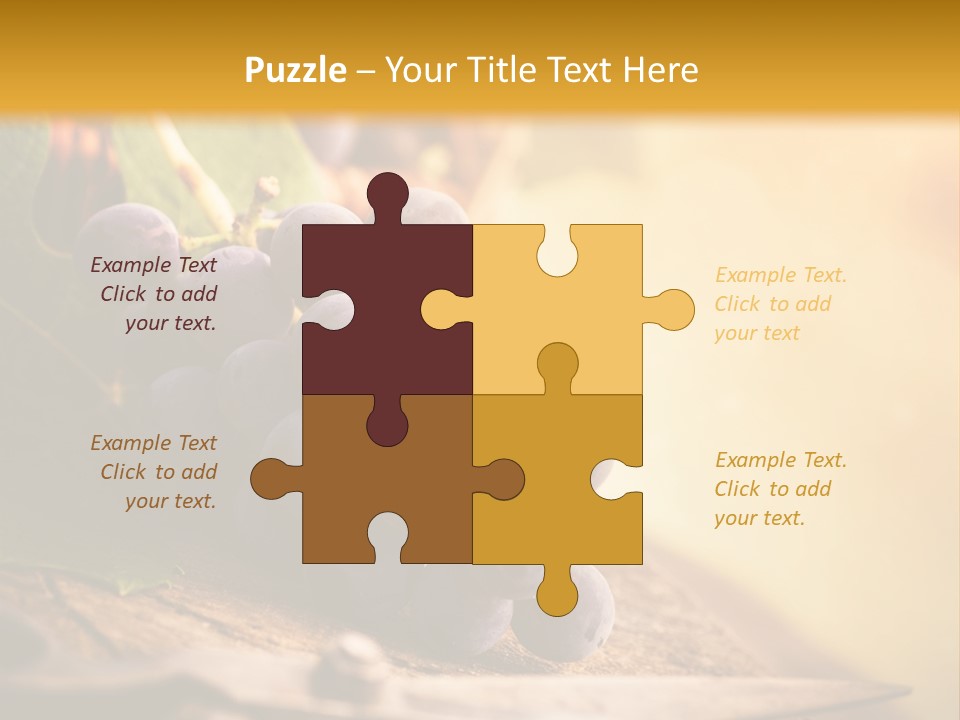 Organic Country Vineyard PowerPoint Template