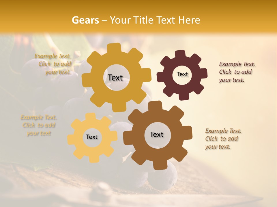 Organic Country Vineyard PowerPoint Template