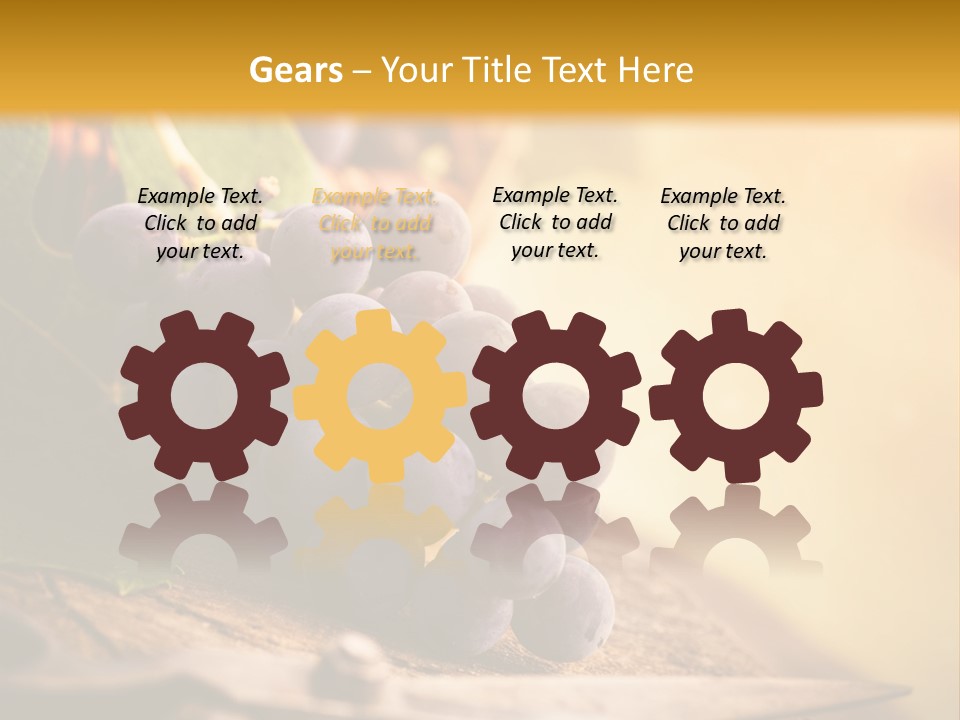 Organic Country Vineyard PowerPoint Template