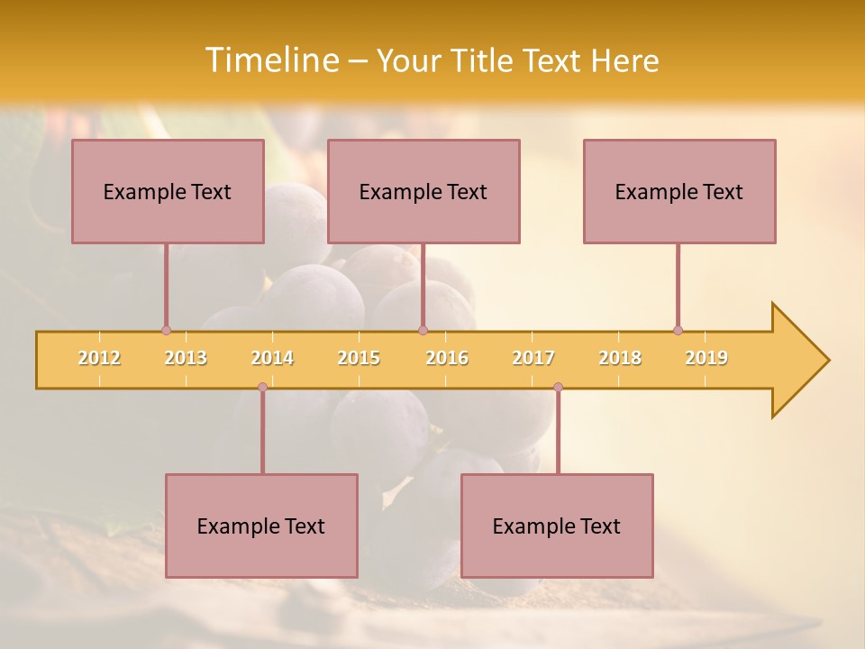 Organic Country Vineyard PowerPoint Template